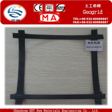 Steel Plastic Geogrid for Retaining Wall Reinforcement on Sale